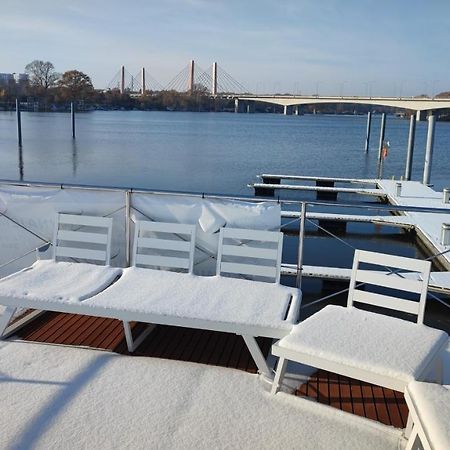 Houseboat Water King Apartament Plywajacy Dom Na Wodzie, 7 Os Wrocław Eksteriør bilde