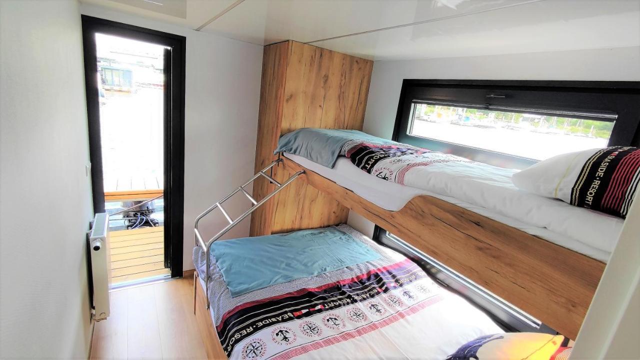 Houseboat Water King Apartament Plywajacy Dom Na Wodzie, 7 Os Wrocław Eksteriør bilde